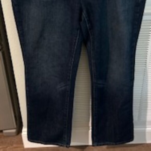 Tommy Hilfiger Y2K Women’s Plus Size 14 Hipster Bootcut Jeans 2005 Vintage Denim - Picture 6 of 7